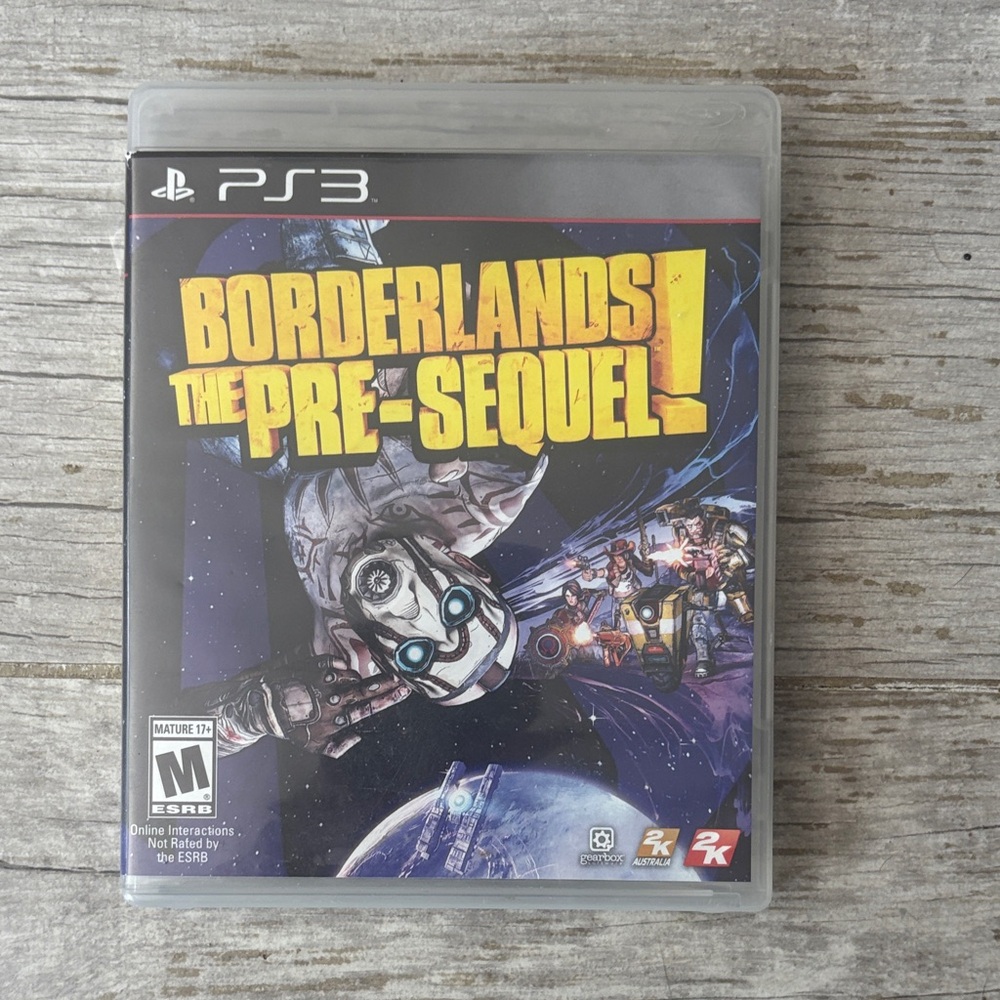 Sony PS3 Borderlands: The Pre-Sequel - Black and Yellow